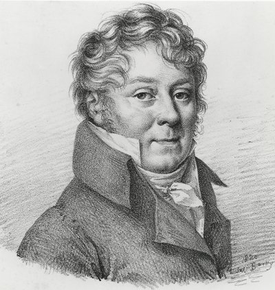 Joseph E. Jouy by Julien Leopold Boilly